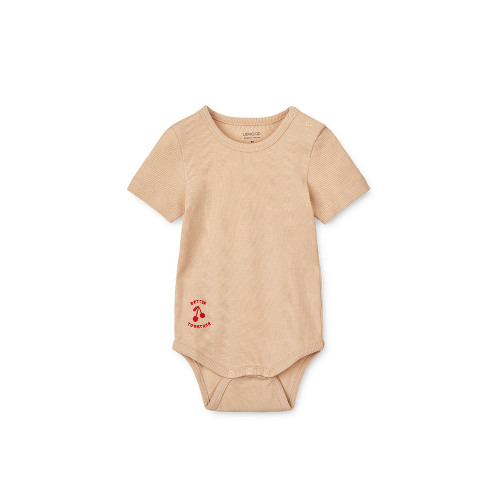 Set of 2 Bodysuits Yanni Cherries Apple Blossom