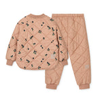 Liewood Kinder Thermo Set Zella Berry / Pale tuscany / Embroidery bei Yay Kids