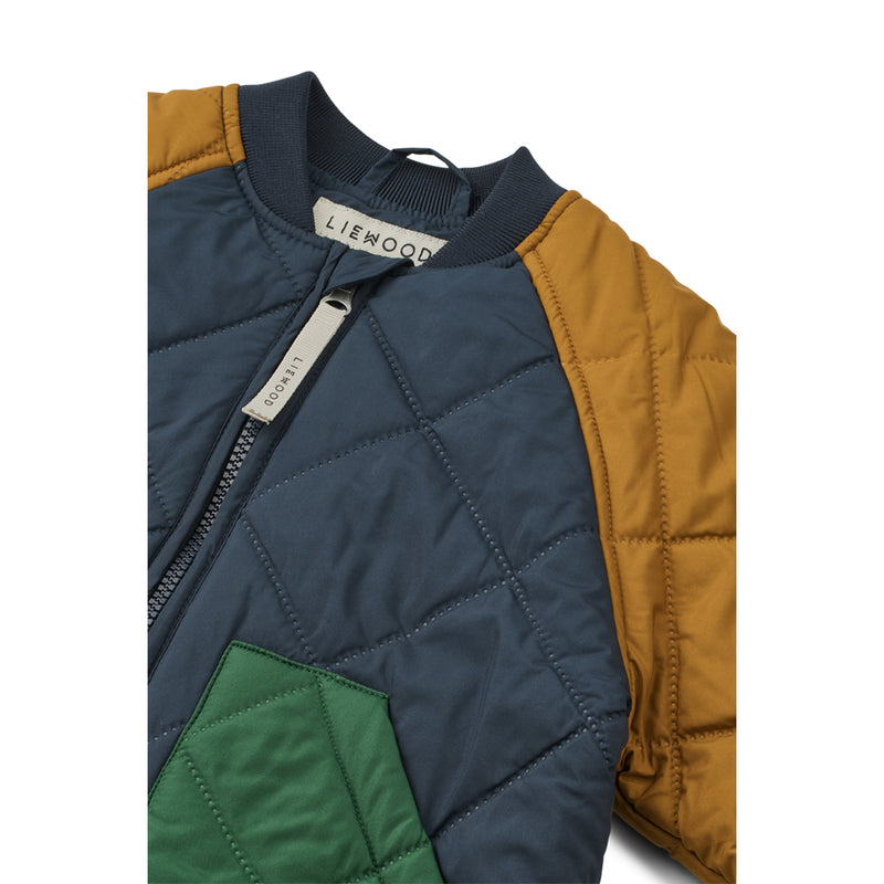 Liewood Kinder Thermo Wear Set Zella Classic navy multi mix bei Yay Kids