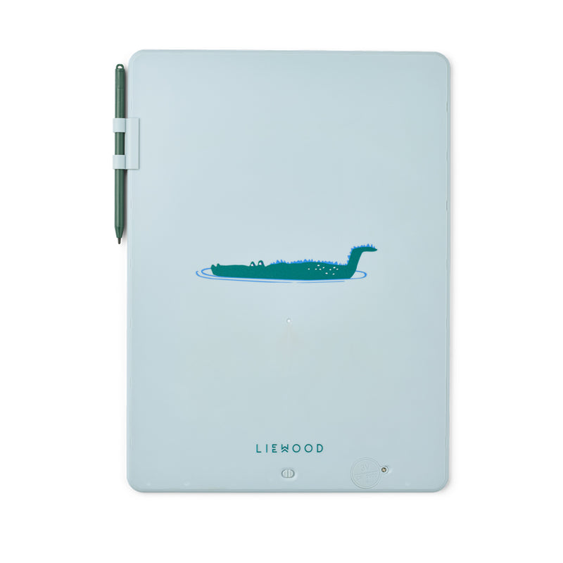 Liewood Zeichentablet Zora Croco / Dove blue bei Yay Kids