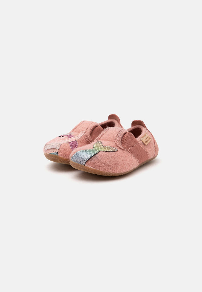 MAYA MERMAID ELASTIK SLIPPER - Hausschuh - peach