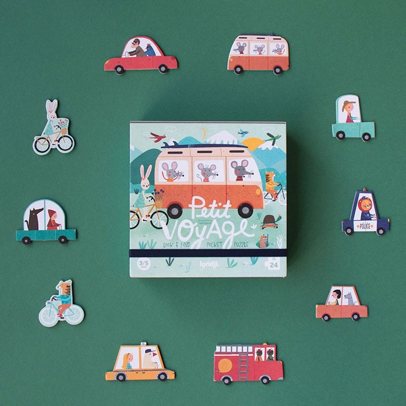 Londji Pocket Puzzle Petit Voyage bei Yay Kids