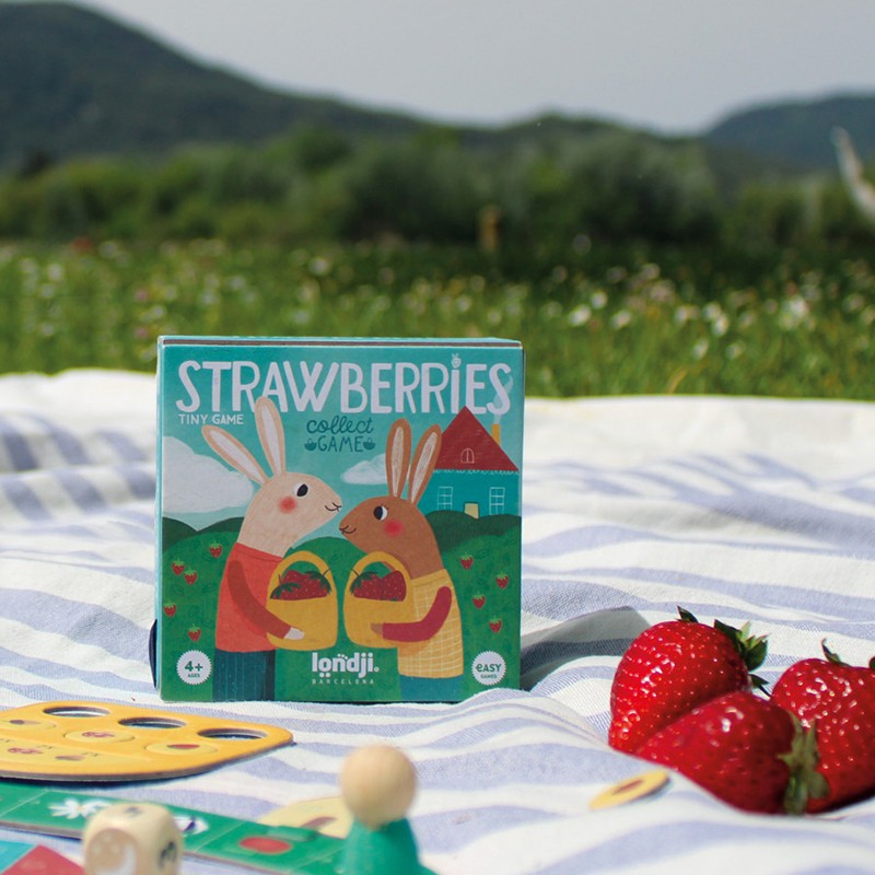 Londji Gesellschaftsspiel Tiny Game Strawberries bei Yay Kids