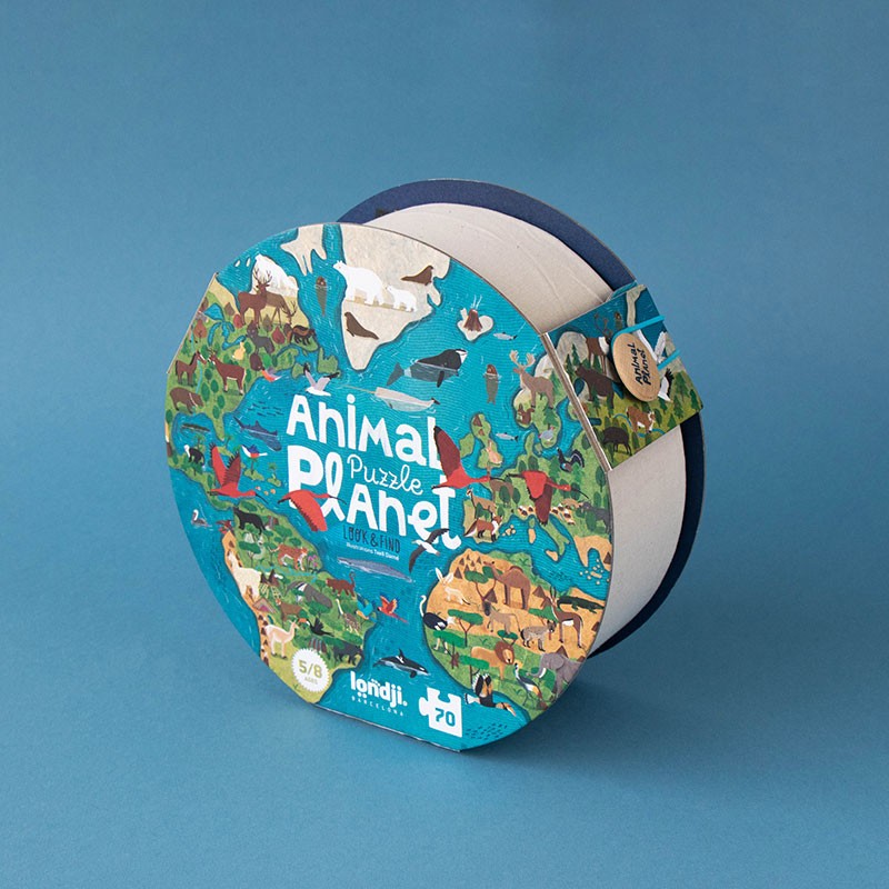 Londji Kinder Puzzle Animal Planet 70 Teile bei Yay Kids
