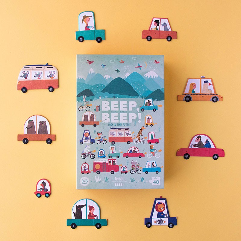 Londji Puzzle Beep beep! bei Yay Kids