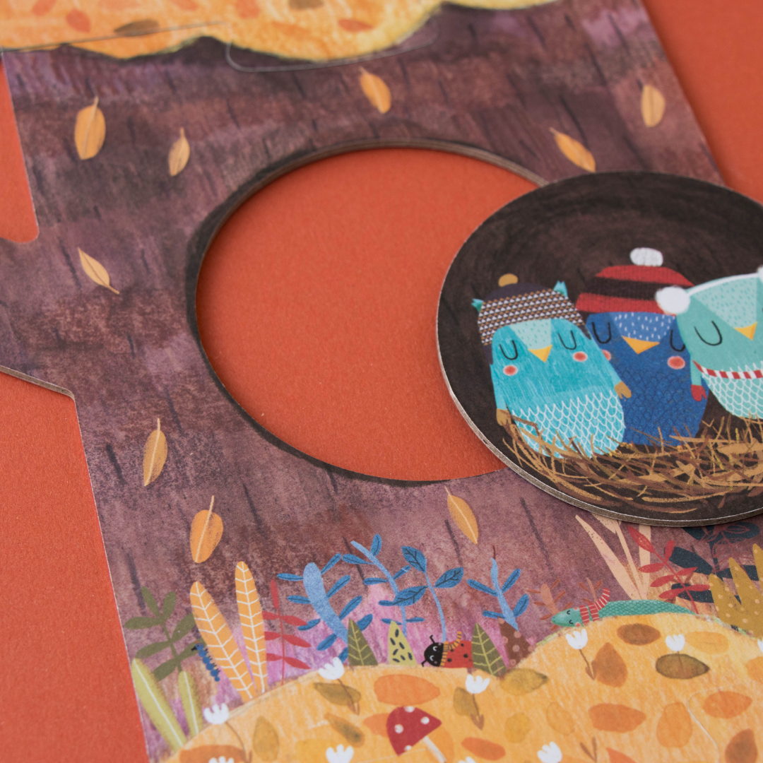 Reversibles Puzzle «Mon Petit Pommier»