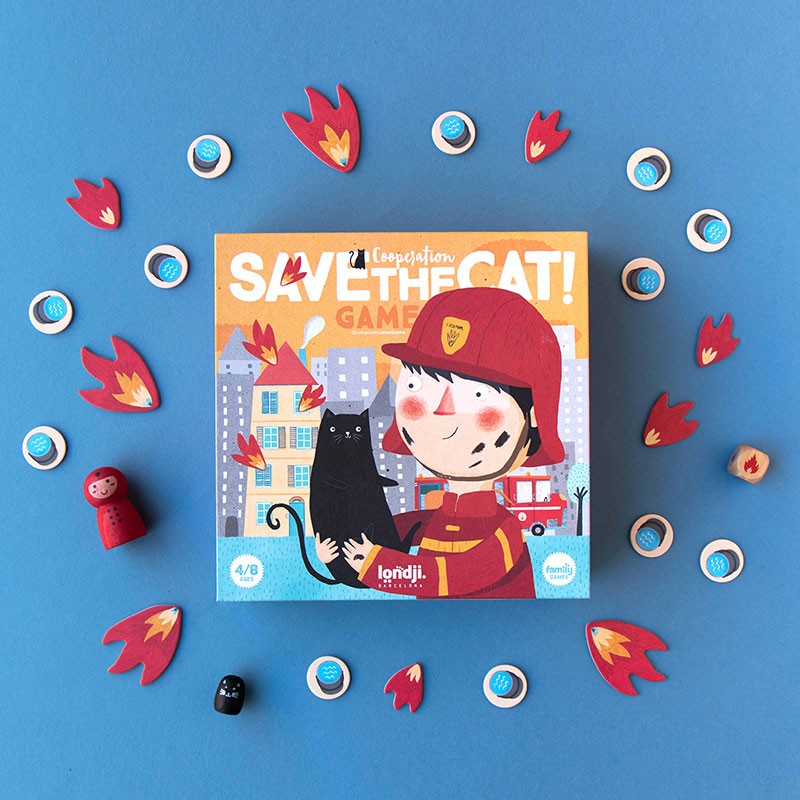 Londji Gesellschaftsspiel Save the Cat bei Yay Kids
