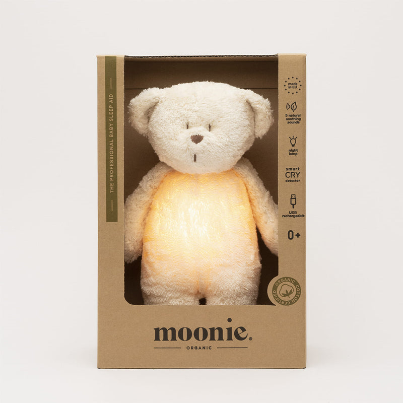 Moonie Organic Humming Bear with Lamp Polar 2.0 bei Yay Kids