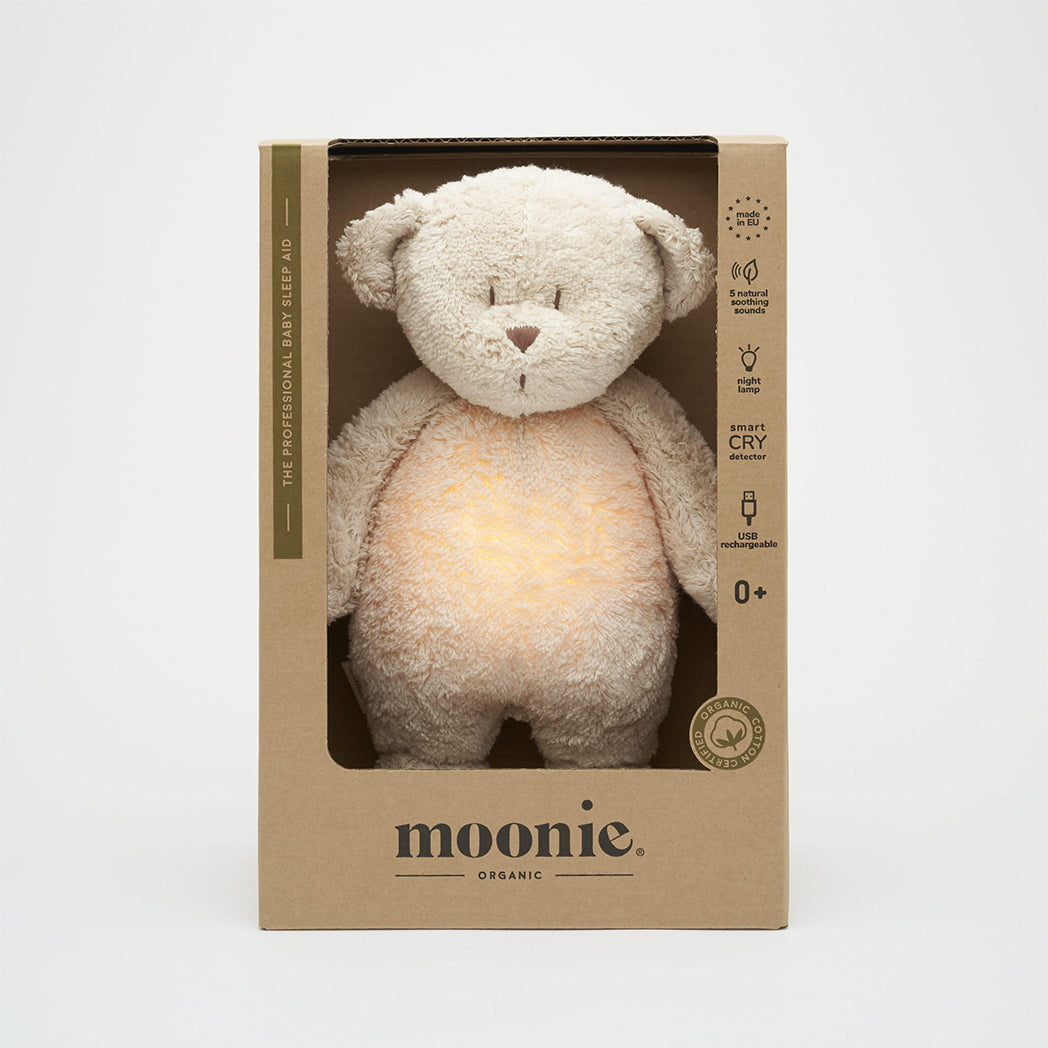 Moonie Organic Humming Bear with Lamp Sand 2.0 bei Yay Kids
