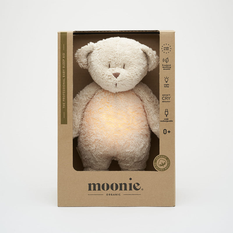 Moonie Organic Humming Bear with Lamp Sand 2.0 bei Yay Kids
