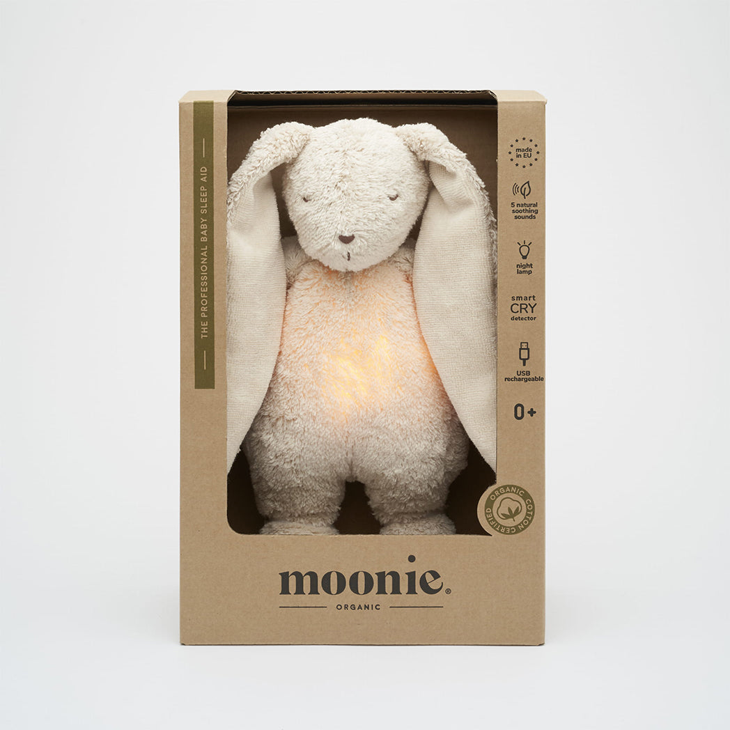 Moonie Organic Humming Bunny with Lamp Sand 2.0 bei Yay Kids