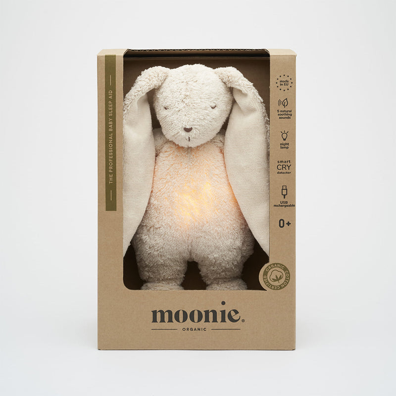 Moonie Organic Humming Bunny with Lamp Sand 2.0 bei Yay Kids