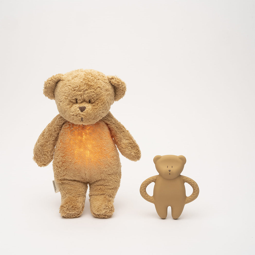 Moonie Teether Natural Rubber Cappuccino bei Yay Kids