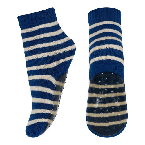 MPDenmark Kinder Anti-Rutsch Socken Eli True Blue bei Yay Kids