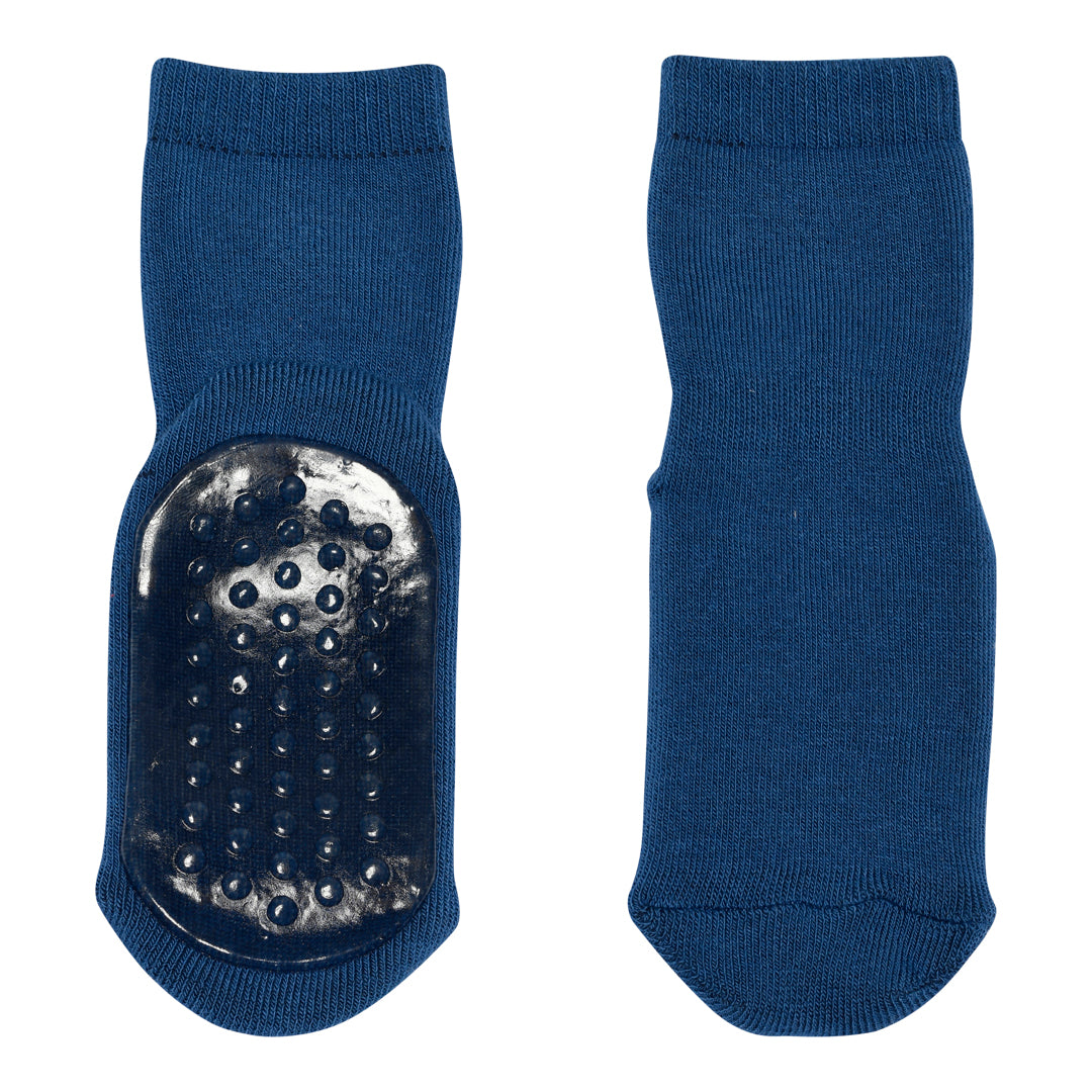MPDenmark Kinder Anti Rutsch Socken Baumwolle True Blue bei Yay Kids