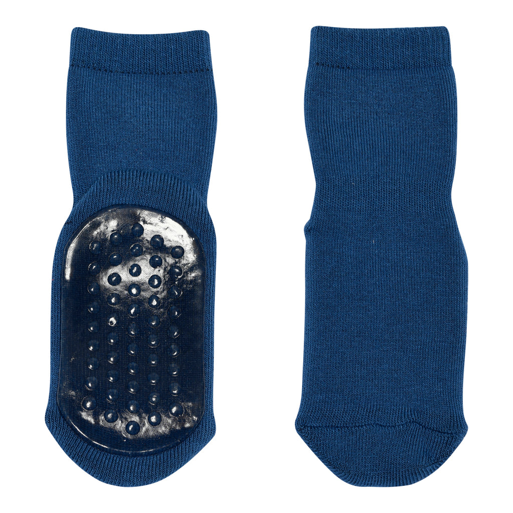MPDenmark Kinder Anti Rutsch Socken Baumwolle True Blue bei Yay Kids