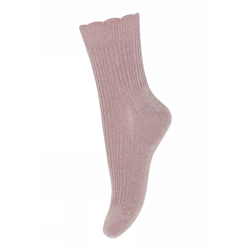 MPDenmark Glitter Socks Celosia Mauve Shadows bei Yay Kids
