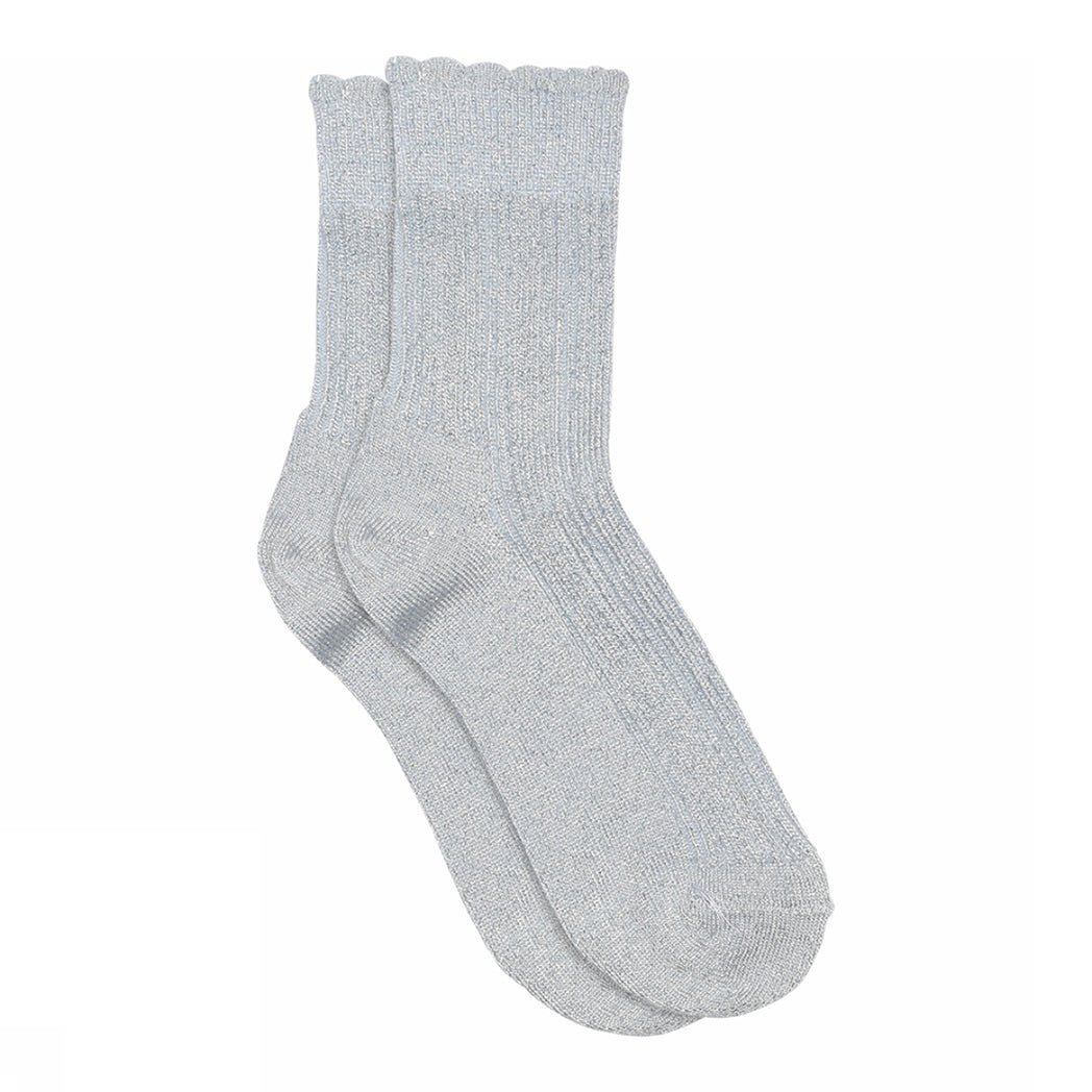 MPDenmark Glitzer Socken Celosia Ice Heather bei Yay Kids