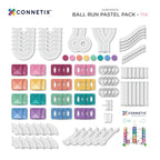 Magnetbausteine Pastel Ball Run Pack 114 Teile