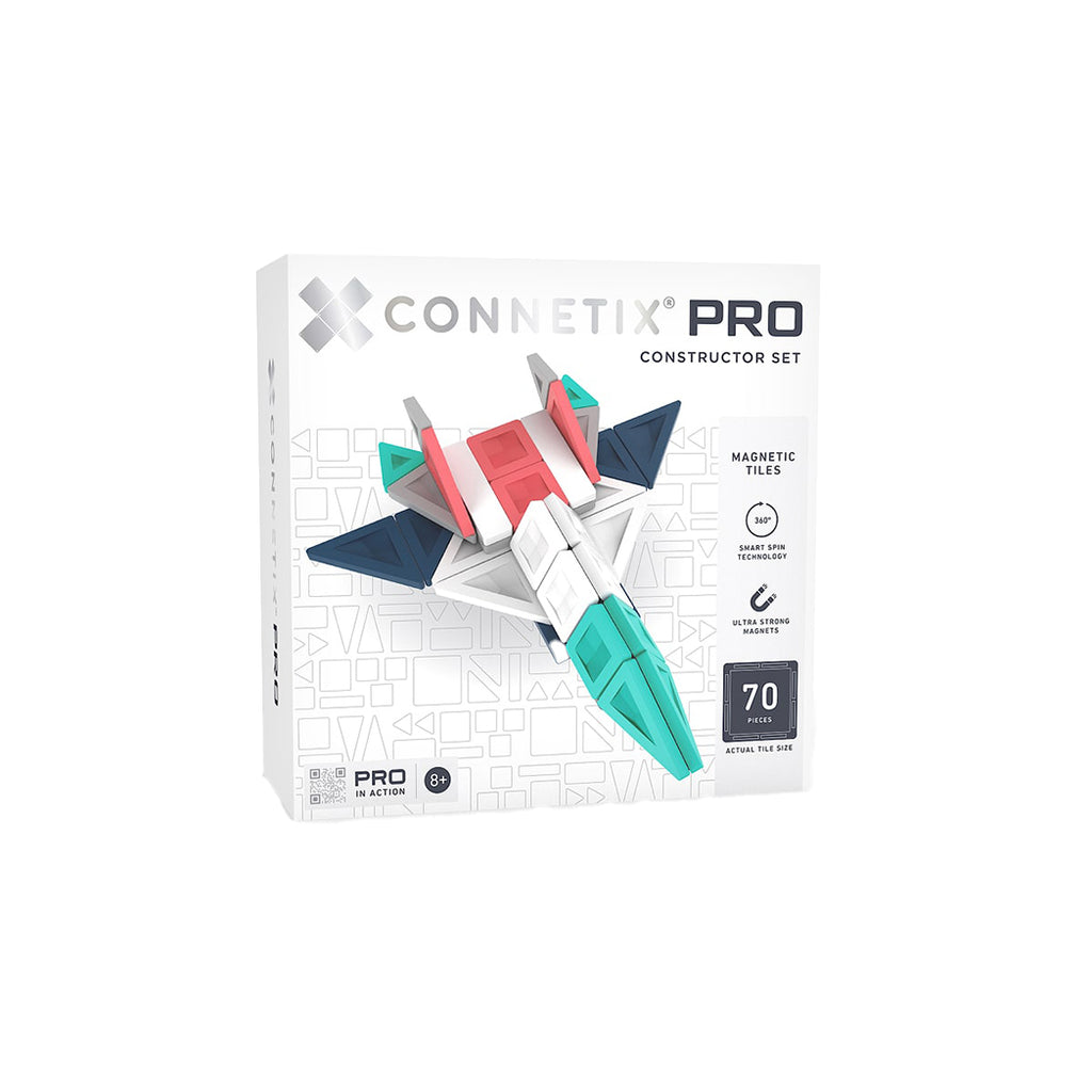 Connetix Magnetbausteine PRO Constructor Set 70 Teile bei Yay Kids