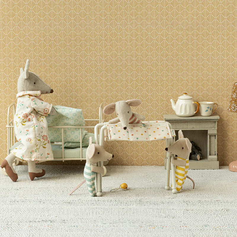 Wickeltisch 'Babymaus' Off White
