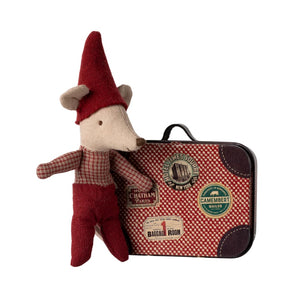 Maileg Weihnachtsmaus Baby im Koffer bei Yay Kids