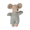 Maileg Baby Maus in Tragetasche Blau bei Yay Kids