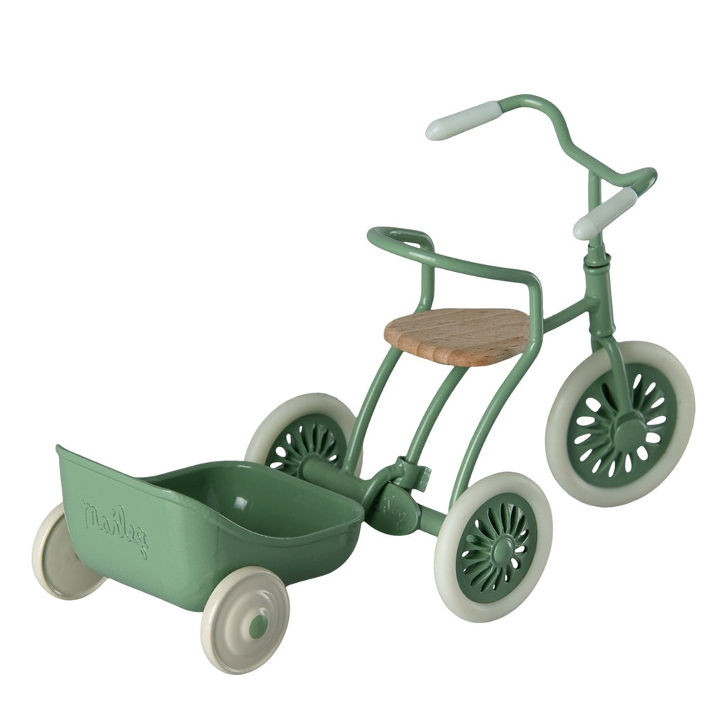 Maileg Tricycle Anhänger Maus Grün bei Yay Kids