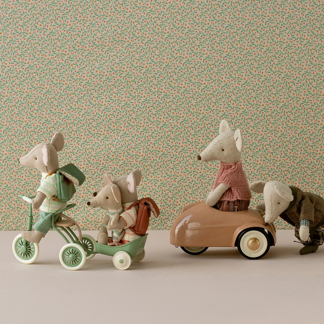 Maileg Tricycle Anhänger Maus Grün bei Yay Kids