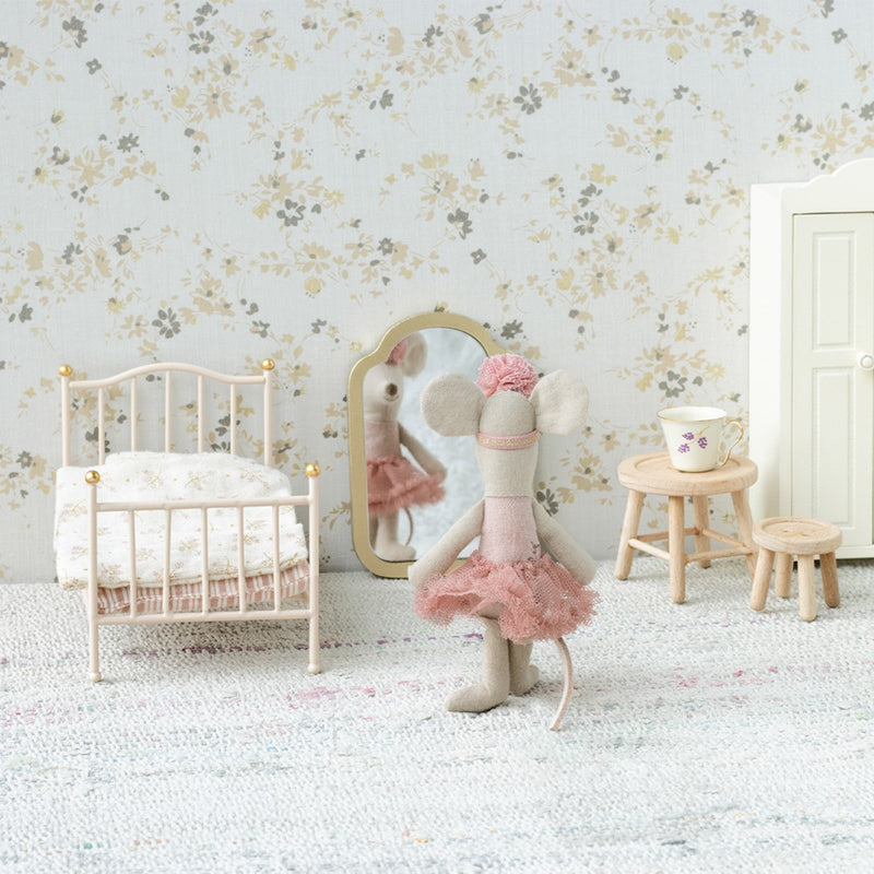 Maileg Vintage Bett Rosa für Mäuse bei Yay Kids