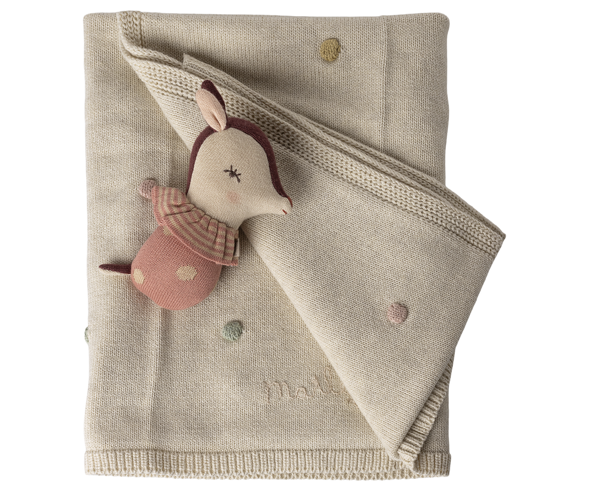 Babydecke Rose