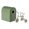 Maileg Dreirad Abri à tricycle Maus Green bei Yay Kids