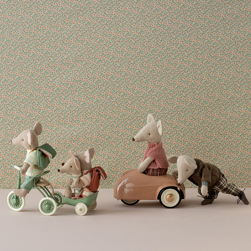 Maileg Dreirad Abri à tricycle Maus Green bei Yay Kids