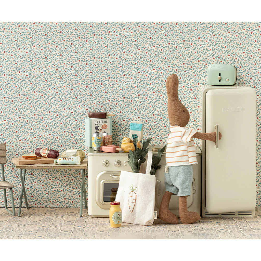 Maileg Kühlschrank Offwhite fürs Mäuse Puppenhaus bei Yay Kids
