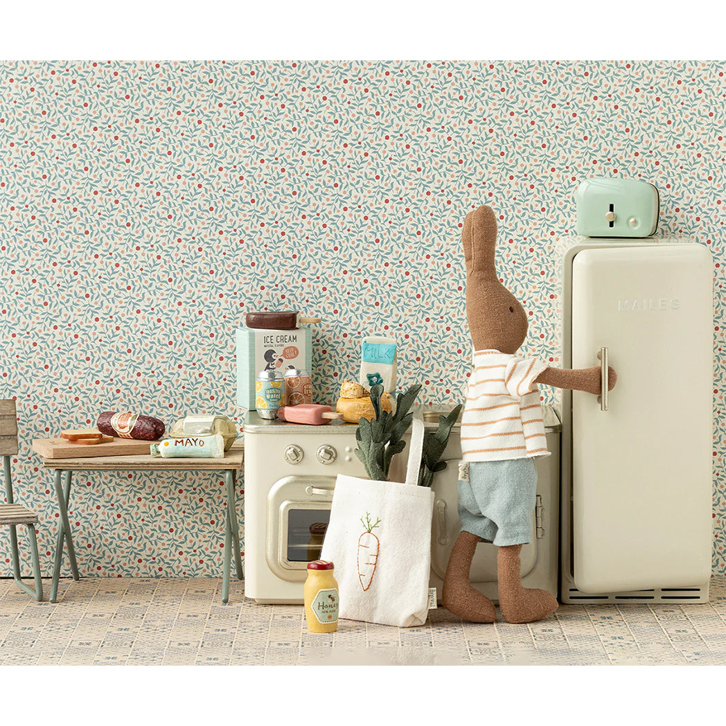 Maileg Kühlschrank Offwhite fürs Mäuse Puppenhaus bei Yay Kids
