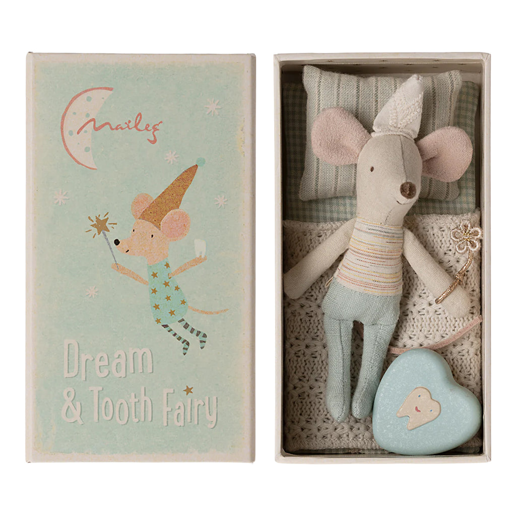 Maileg Zahnfeenmaus `kleiner Bruder` Maus in Box bei Yay Kids
