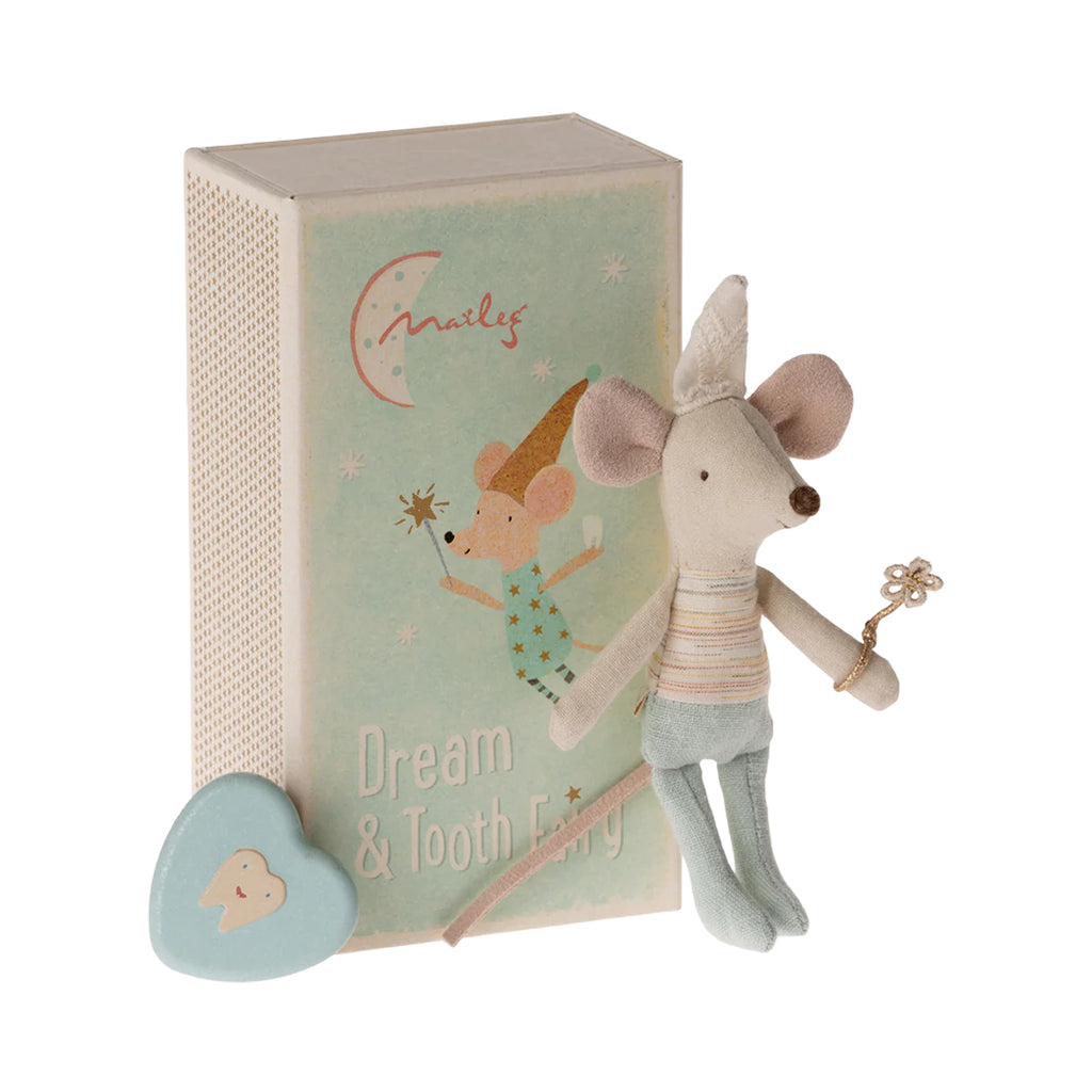 Maileg Zahnfeenmaus `kleiner Bruder` Maus in Box bei Yay Kids
