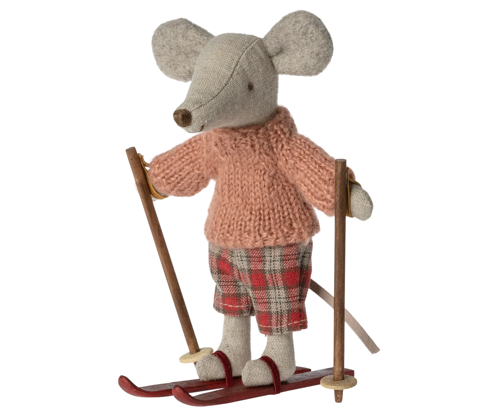 Maileg Wintermaus mit Ski, Grosse Schwester – Bild 1
