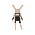 Main Sauvage gestrickter Hase Big Bunny Black Overalls bei Yay Kids