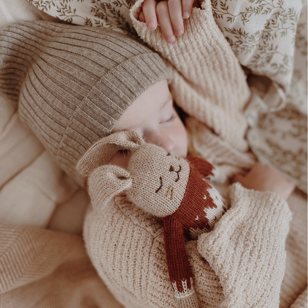 Main Sauvage gestrickter Hase Jacquard Sweater bei Yay Kids