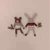 Main Sauvage gestrickter Hase Jacquard Sweater bei Yay Kids