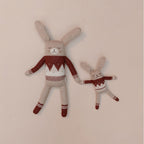 Main Sauvage gestrickter Hase Jacquard Sweater bei Yay Kids