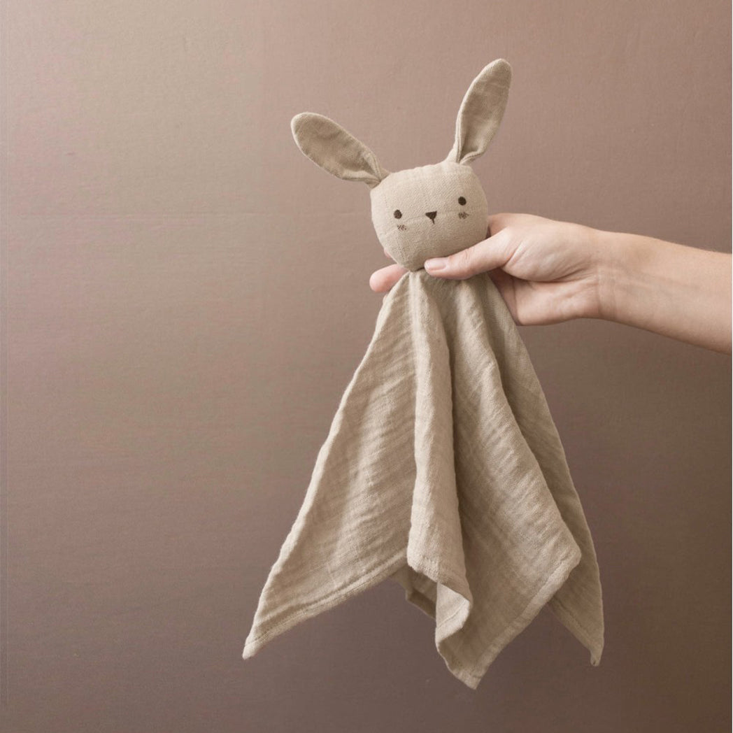 Main Sauvage Kuscheltuch Hase Beige bei Yay Kids