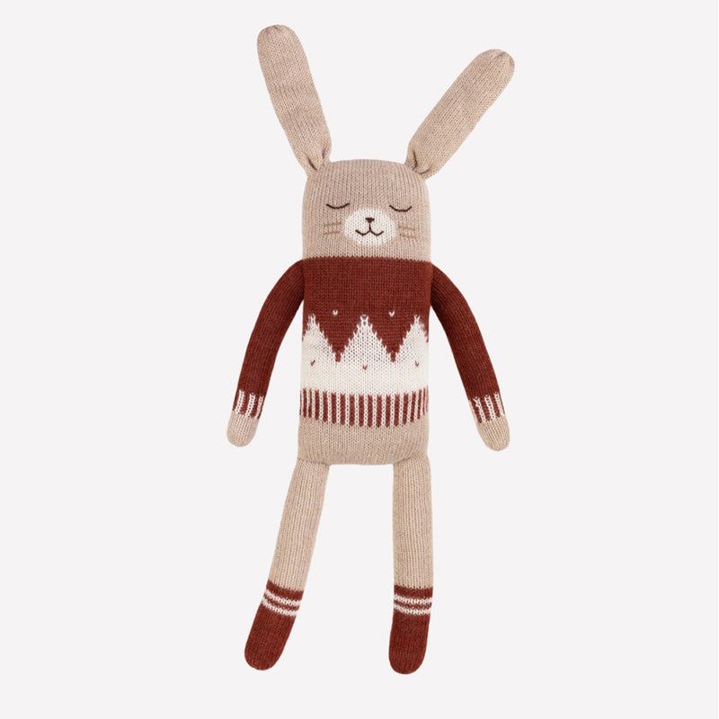 Knit Toy Big Bunny Jacquard Sweater