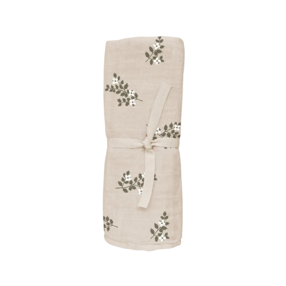 Mulltuch Holly Flowers 70x70 cm