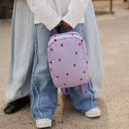 Studio Noos Kinder Rucksack Mini Puffy Purple Hearts bei Yay Kids