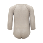 Wickelbody Langarm aus Merinowolle 'Ask' Hemp