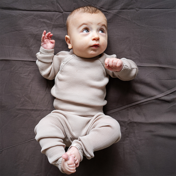 Baby Leggings/Hose aus Merinowolle 'Answer' Hemp