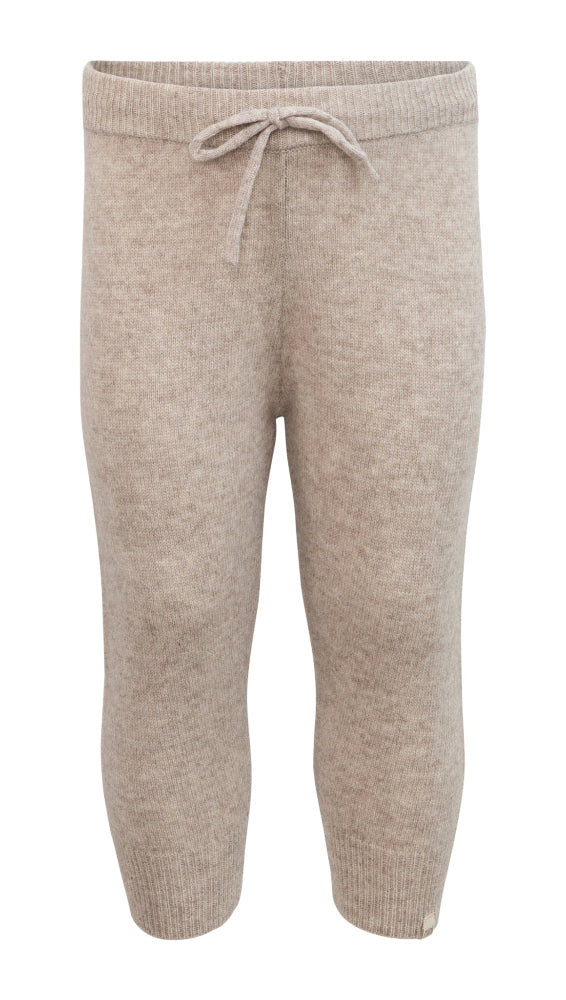 Itty - Baby-Cashmere-/Wollhose Ecru Melange