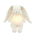 Moonie Kuscheltier Hase mit Licht "The organic Humming Bunny" Polar 2.0